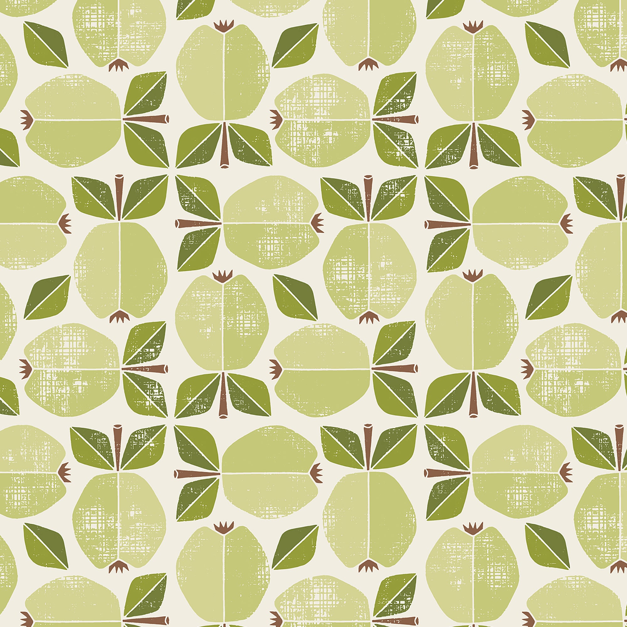 Under the Apple Tree - Apple Green Fabric