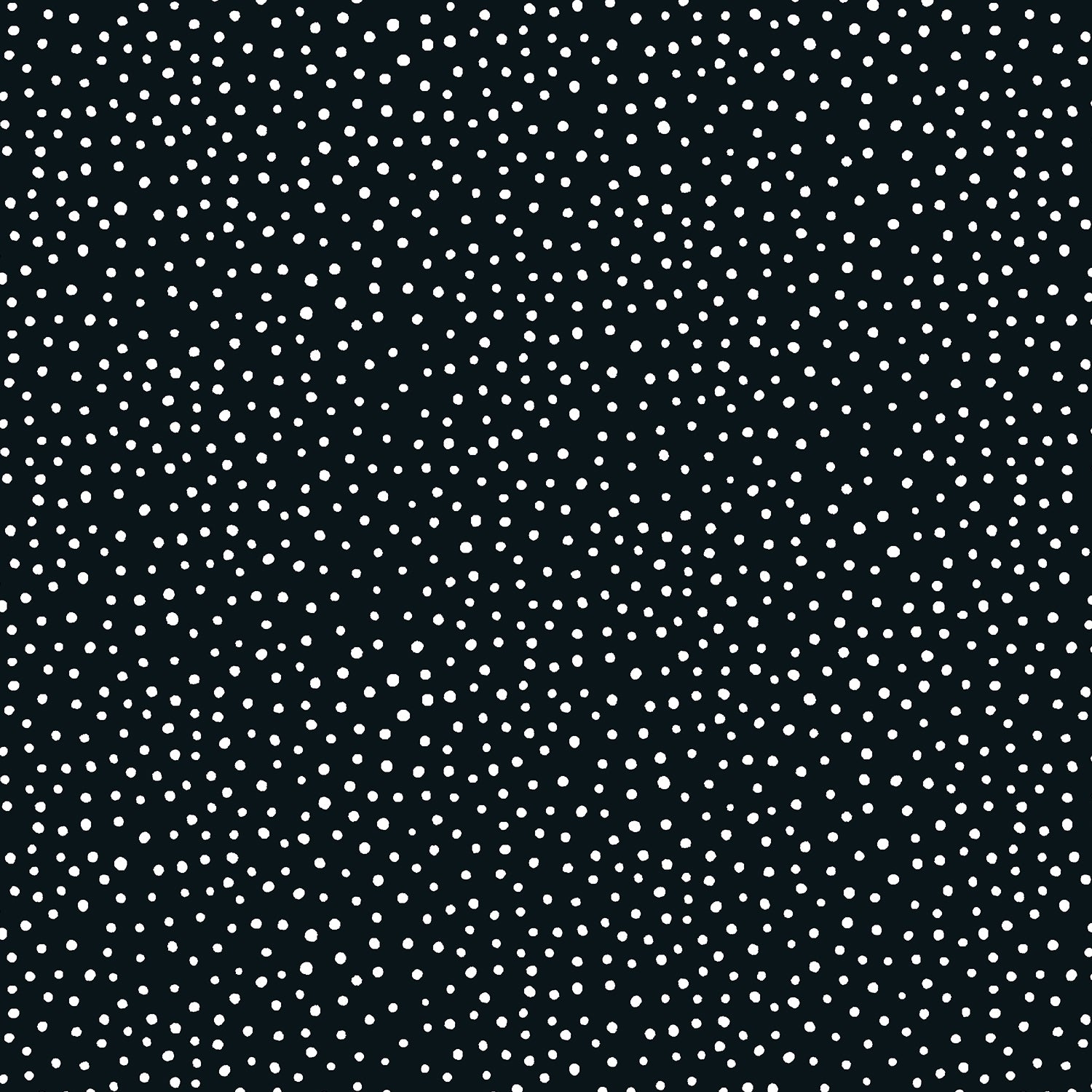 Happiest Dots - Black Fabric