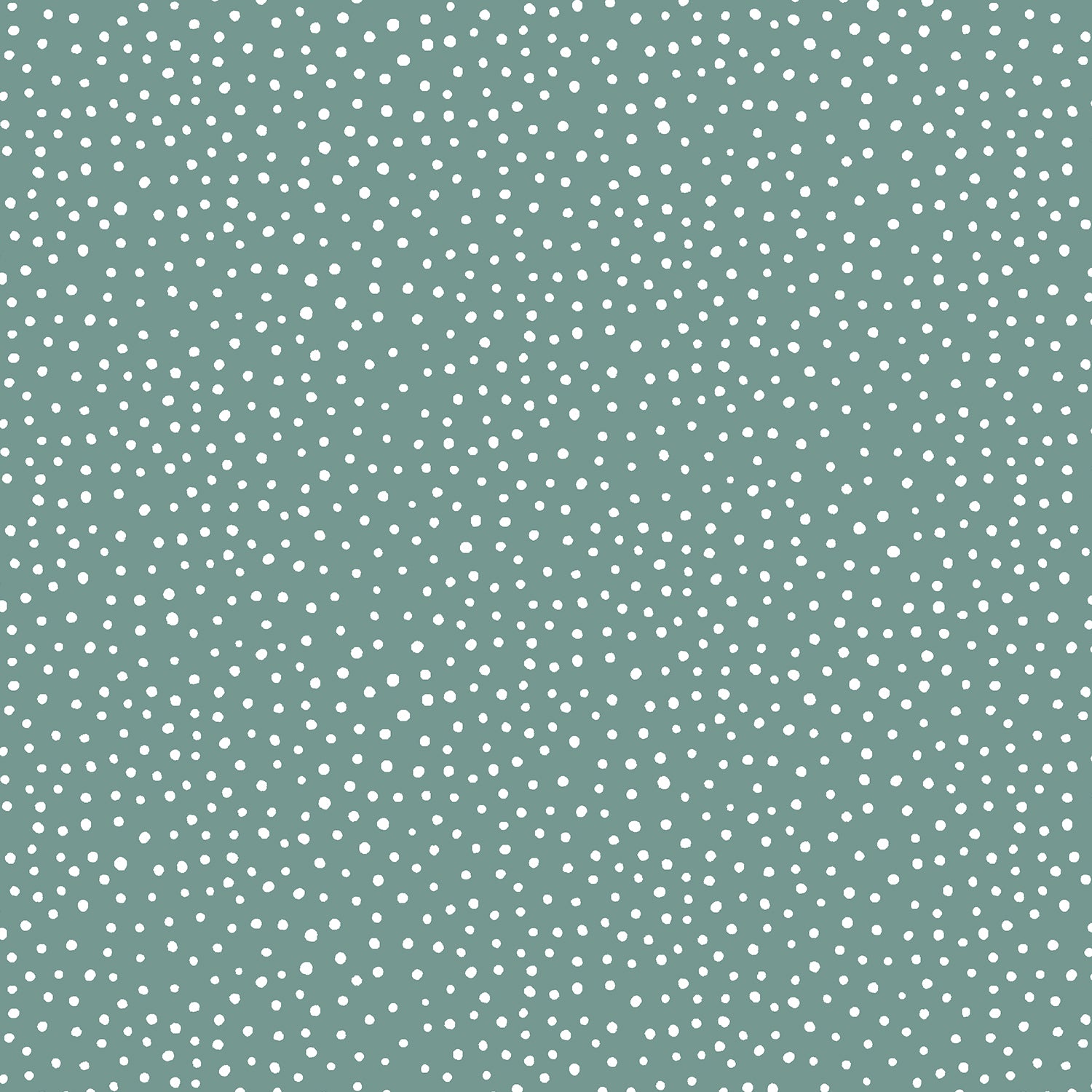 Happiest Dots - Sage Green Fabric