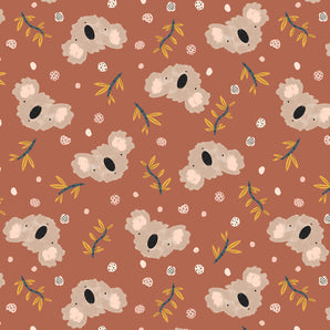 Wild Ones - Koala Dance Clay Fabric