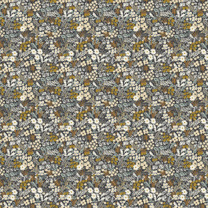 Meadow - Grey Multi Metallic Fabric