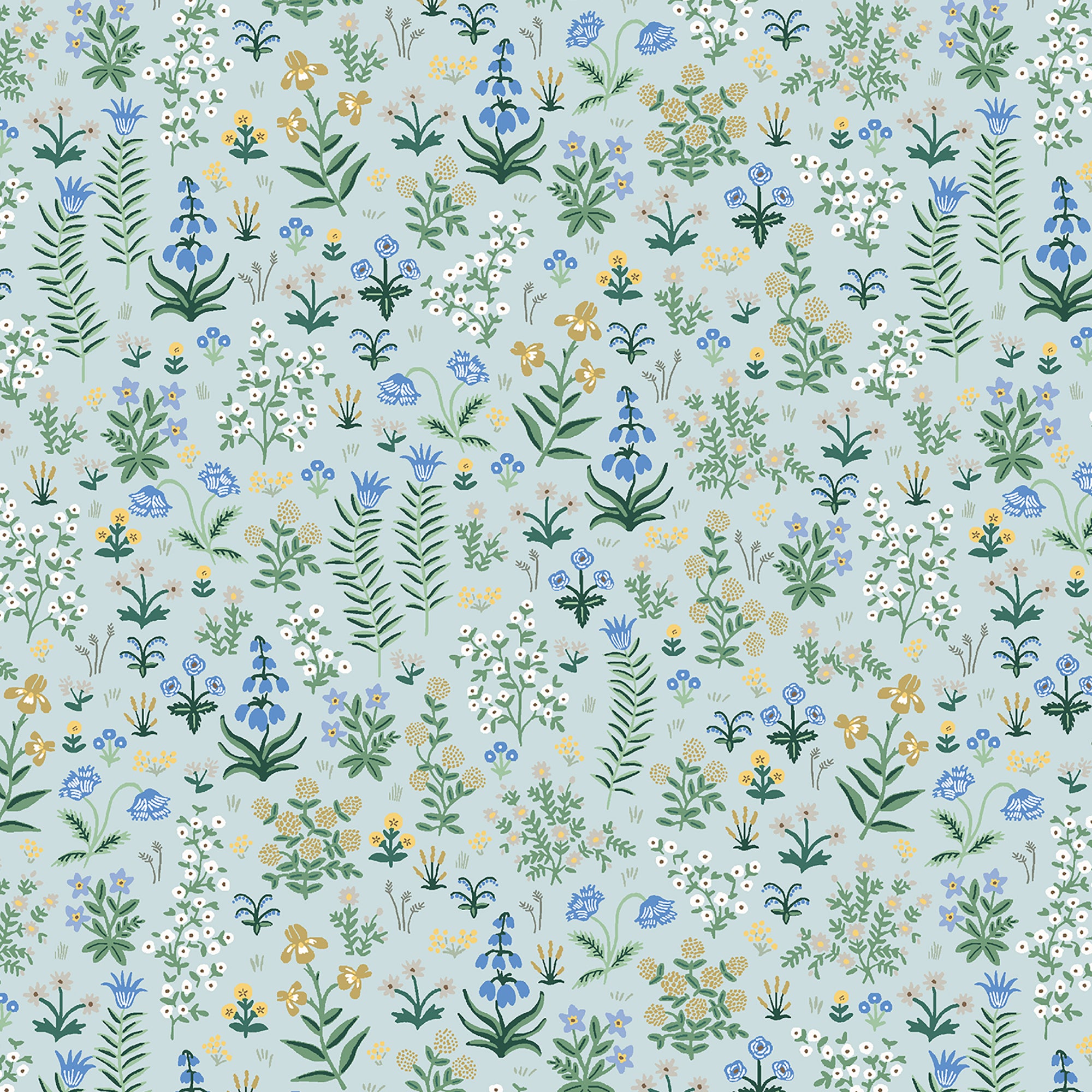 Camont - Menagerie Garden Mint Fabric