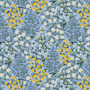 Camont - Wildwood Garden Blue Fabric