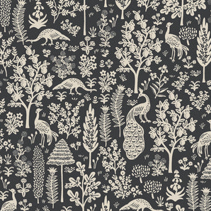 Camont - Menagerie Silhouette Black Fabric