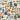 Merry Memories - Opening Presents - Ivory Metallic Fabric